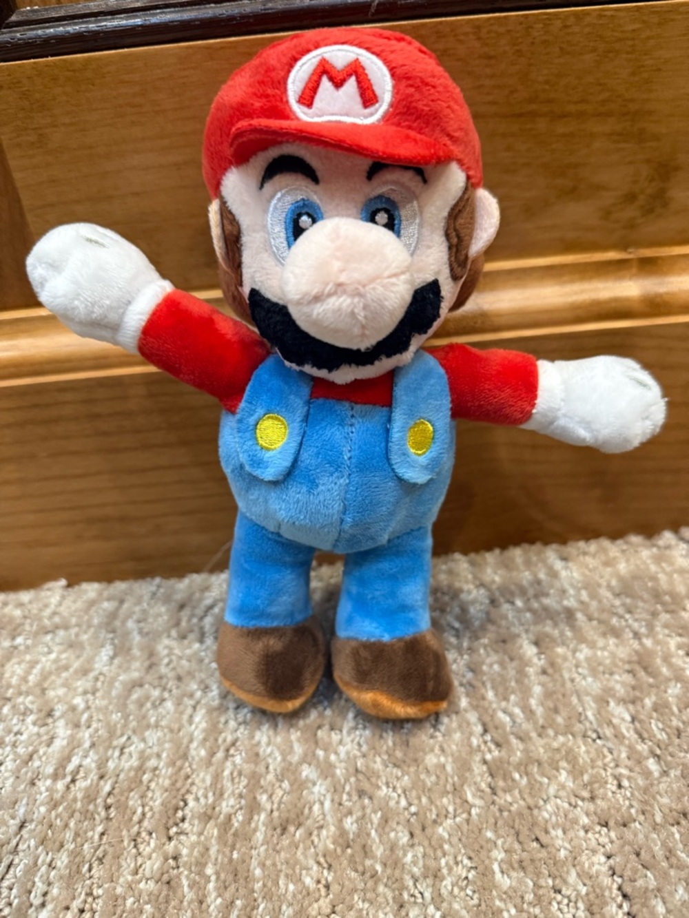 Mario Red & Blue Plush Toy - Classic Character Plush